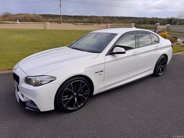 BMW 5-Series Saloon, Diesel, 2016, White