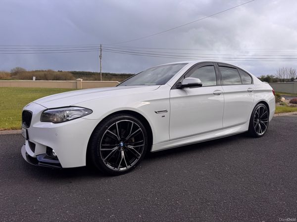 BMW 5-Series Saloon, Diesel, 2016, White