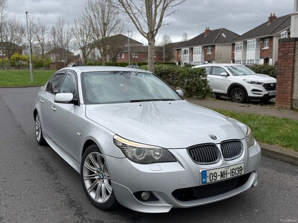BMW 5-Series Saloon, Diesel, 2009, Silver
