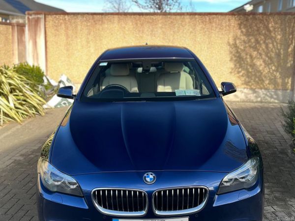 BMW 5-Series Saloon, Diesel, 2016, Blue