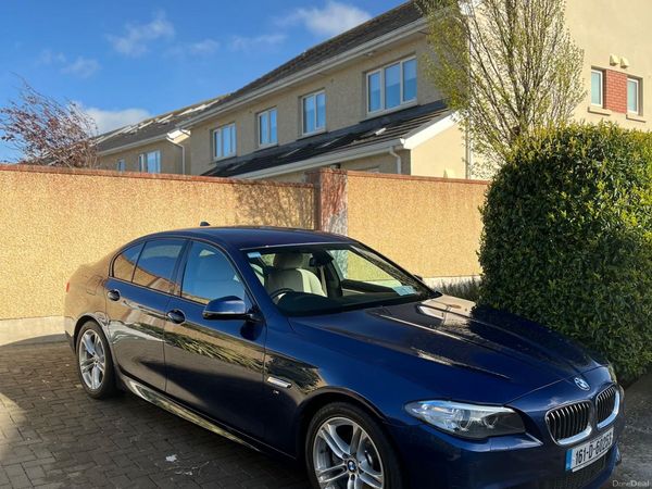 BMW 5-Series Saloon, Diesel, 2016, Blue