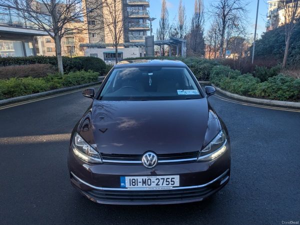 Volkswagen Golf Hatchback, Diesel, 2018, Black