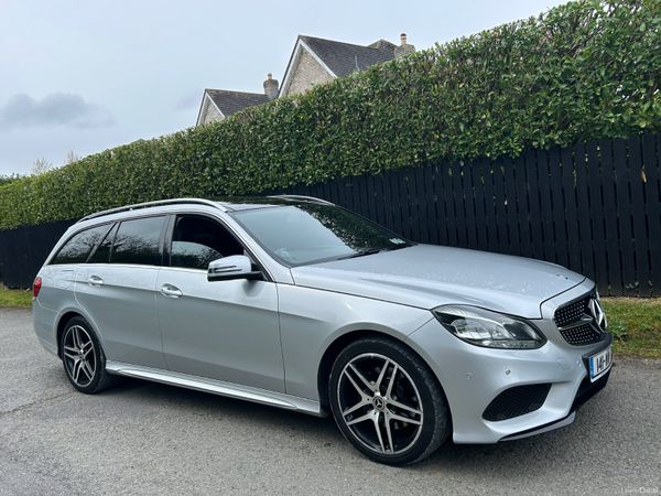 Mercedes-Benz E-Class Estate, Diesel Hybrid, 2014, Silver
