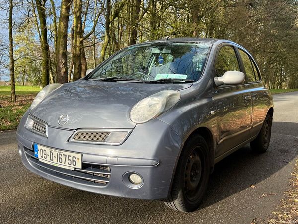 Nissan Micra Hatchback, Petrol, 2009, Blue
