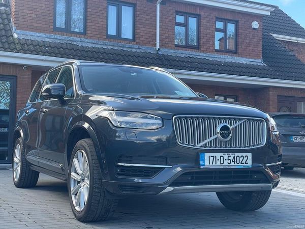 Volvo XC90 SUV, Petrol Plug-in Hybrid, 2017, Grey