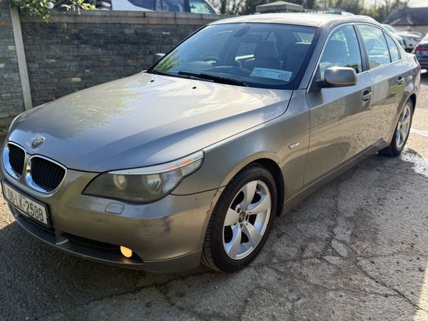 BMW 5-Series Saloon, Diesel, 2006, Green