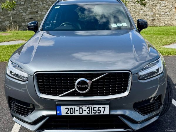 Volvo XC90 SUV, Petrol Plug-in Hybrid, 2020, Grey