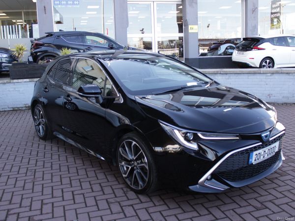 Toyota Corolla Hatchback, Petrol Hybrid, 2020, Black