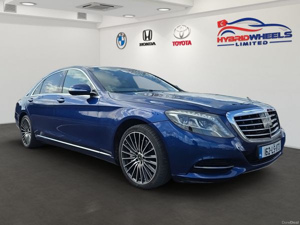Mercedes-Benz S-Class Saloon, Diesel, 2016, Blue