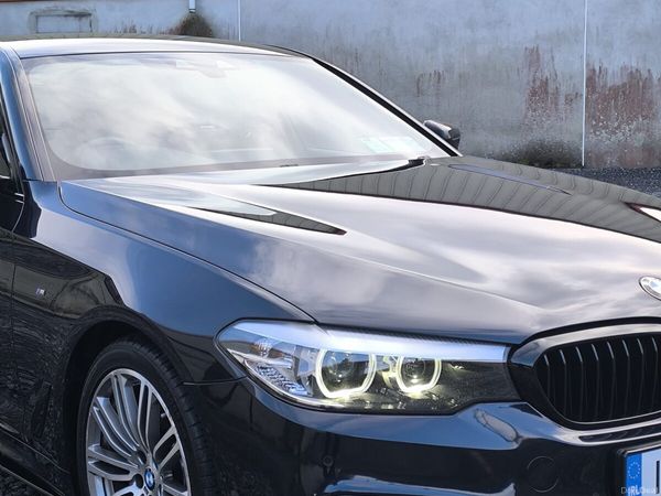 BMW 5-Series Saloon, Diesel, 2017, Black