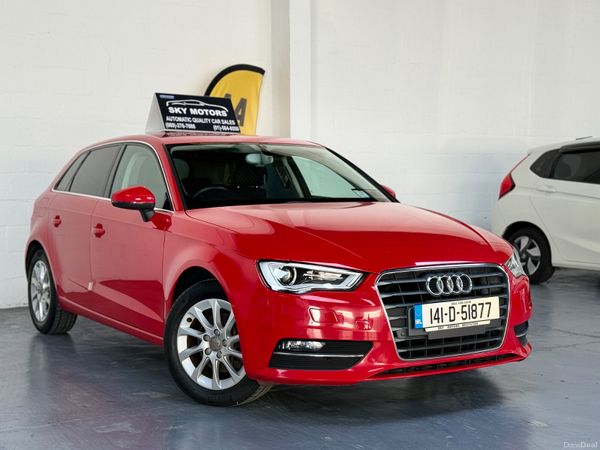 Audi A3 Hatchback, Petrol, 2014, Red