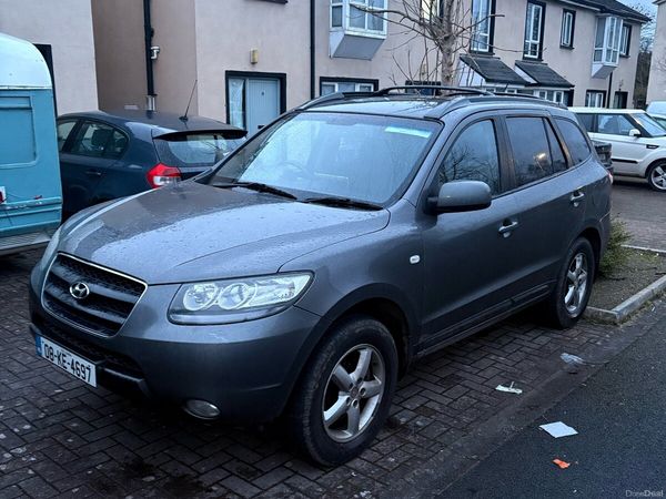 Hyundai Santa Fe SUV, Diesel, 2008, Blue