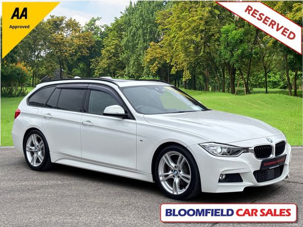 BMW 3-Series Estate, Diesel, 2014, White