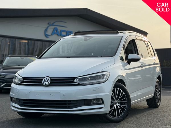 Volkswagen Touran MPV, Diesel, 2018, White