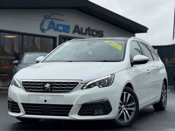 Peugeot 308 Estate, Diesel, 2019, White