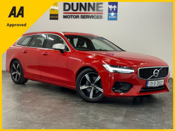Volvo V90 Estate, Diesel, 2017, Red