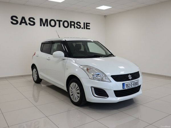 Suzuki Swift Hatchback, Petrol, 2016, White