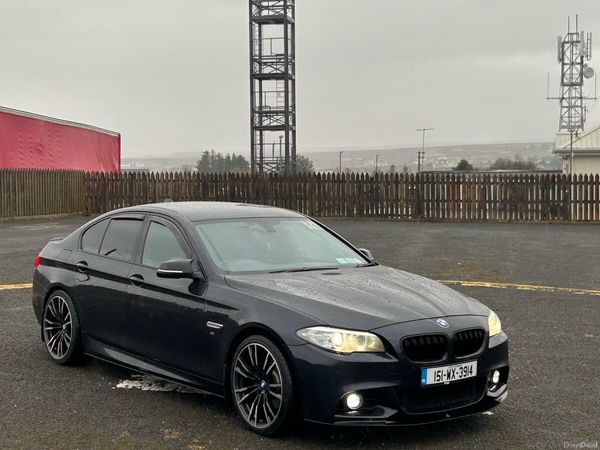 BMW 5-Series Saloon, Diesel, 2015, Black