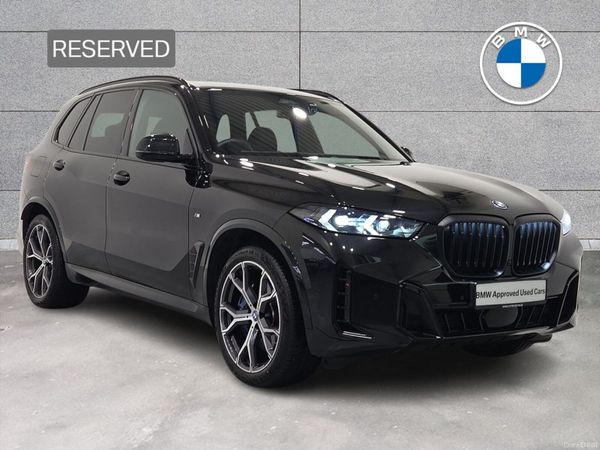 BMW X5 SUV, Petrol Plug-in Hybrid, 2025, Black