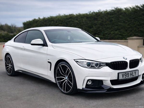 BMW 4-Series Coupe, Diesel, 2014, White