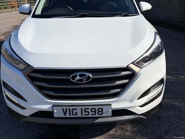 Hyundai Tucson SUV, Diesel, 2017, White