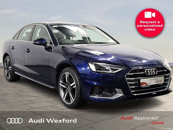Audi A4 Saloon, Diesel, 2024, Blue
