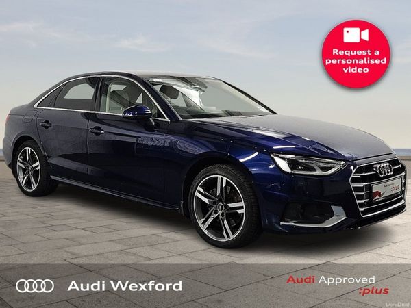 Audi A4 Saloon, Diesel, 2024, Blue