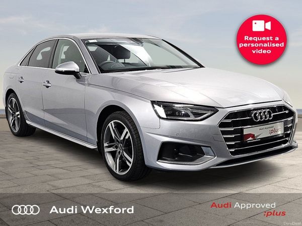 Audi A4 Saloon, Diesel, 2024, Silver