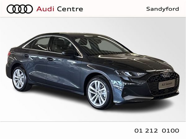 Audi A3 Saloon, Petrol, 2026, Grey