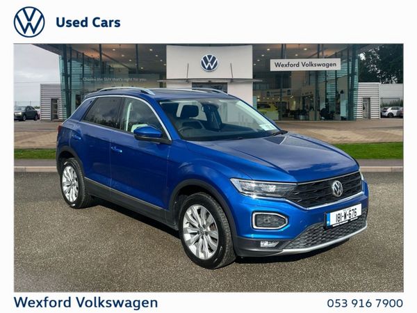 Volkswagen T-Roc SUV, Petrol, 2018, Blue