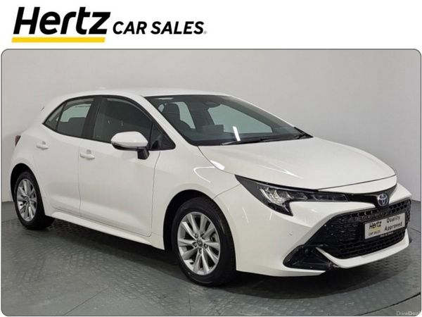 Toyota Corolla Hatchback, Petrol Hybrid, 2024, White