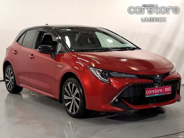 Toyota Corolla Hatchback, Petrol Hybrid, 2022, Red