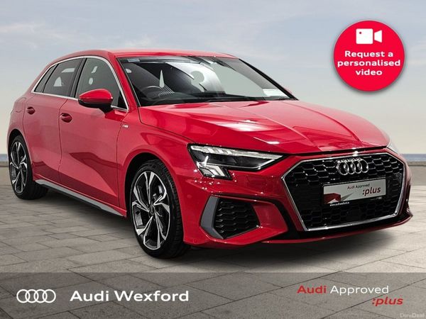 Audi A3 Hatchback, Diesel, 2021, Red