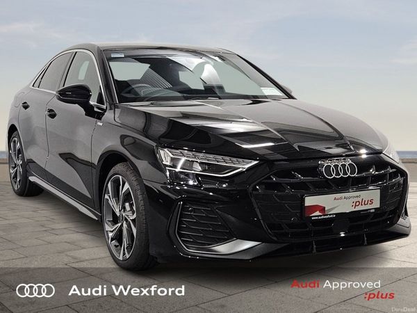 Audi A3 Saloon, Petrol, 2026, Black