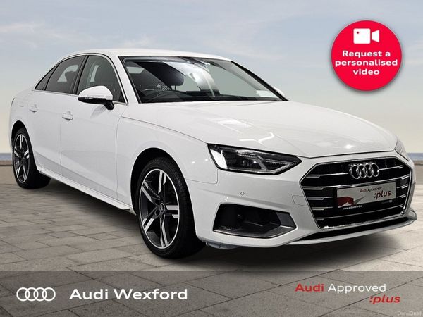 Audi A4 Saloon, Diesel, 2022, White