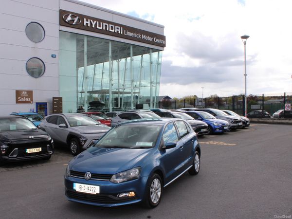 Volkswagen Polo Hatchback, Petrol, 2016, Blue