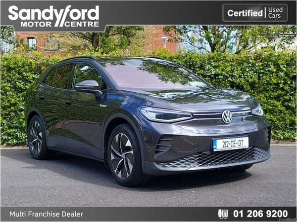 Volkswagen ID.4 Hatchback, Electric, 2021, Grey