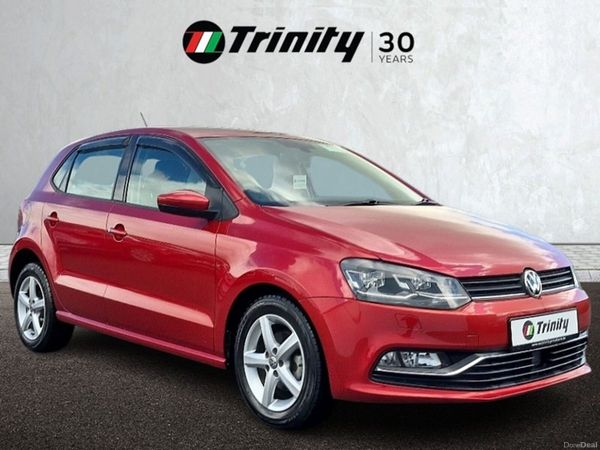 Volkswagen Polo Hatchback, Petrol, 2018, Red