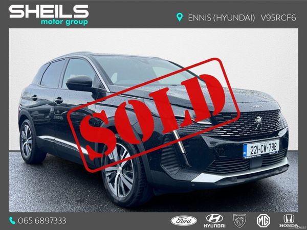 Peugeot 3008 MPV, Diesel, 2022, Black