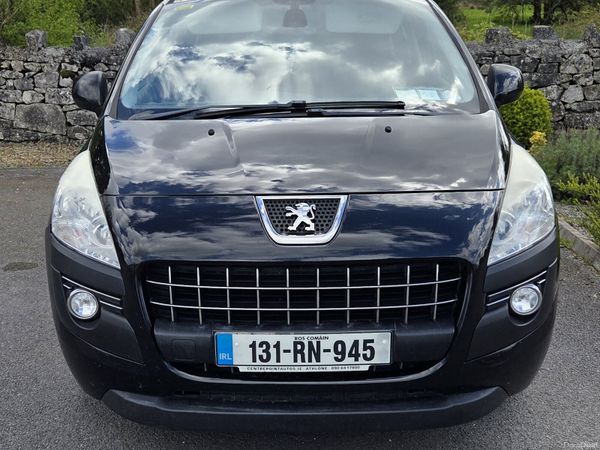 Peugeot 3008 Hatchback, Diesel, 2013, Black