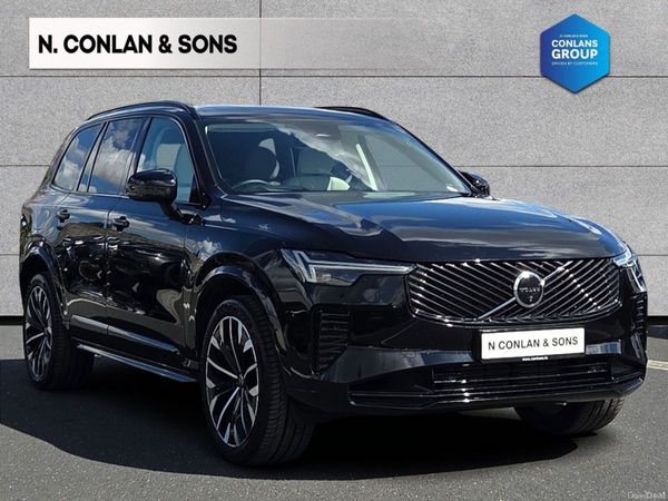 Volvo XC90 SUV, Petrol Plug-in Hybrid, 2025, Black