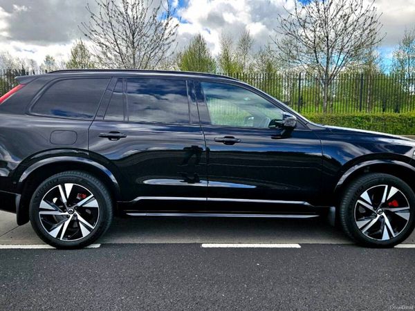 Volvo XC90 SUV, Petrol Plug-in Hybrid, 2020, Black