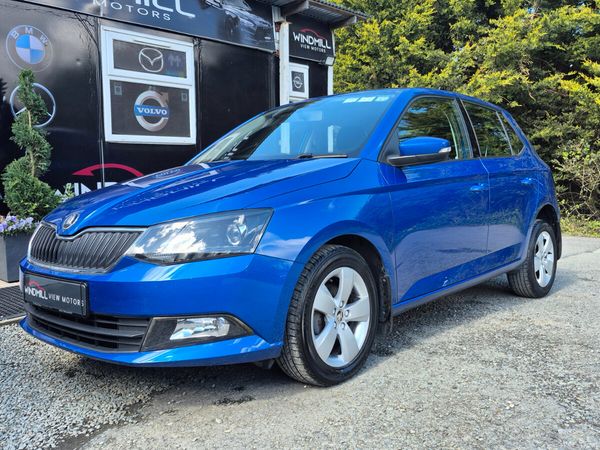 Skoda Fabia Hatchback, Petrol, 2018, Blue