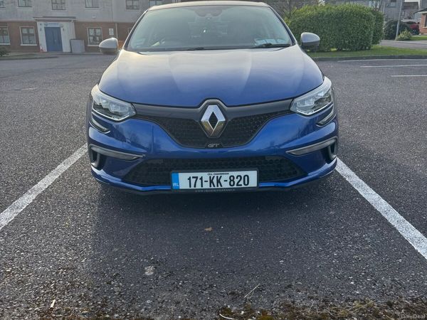 Renault Megane Hatchback, Petrol, 2017, Blue