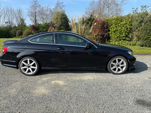 Mercedes-Benz C-Class Coupe, Diesel, 2013, Black