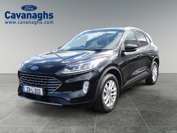 Ford Kuga SUV, Petrol Plug-in Hybrid, 2023, Black
