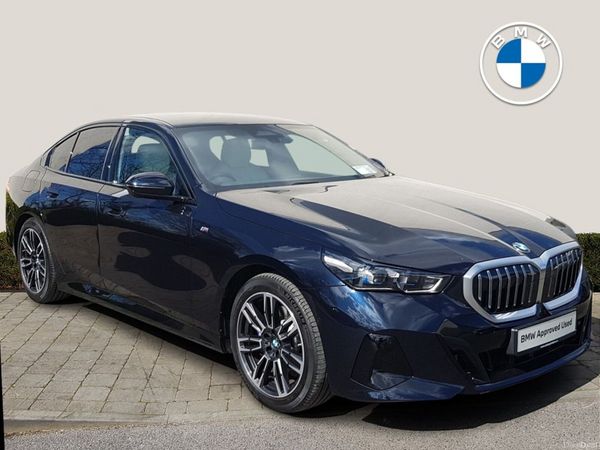BMW 5-Series Saloon, Petrol, 2024, Black