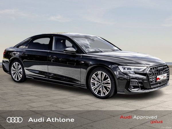 Audi A8 Saloon, Petrol Plug-in Hybrid, 2022, Grey