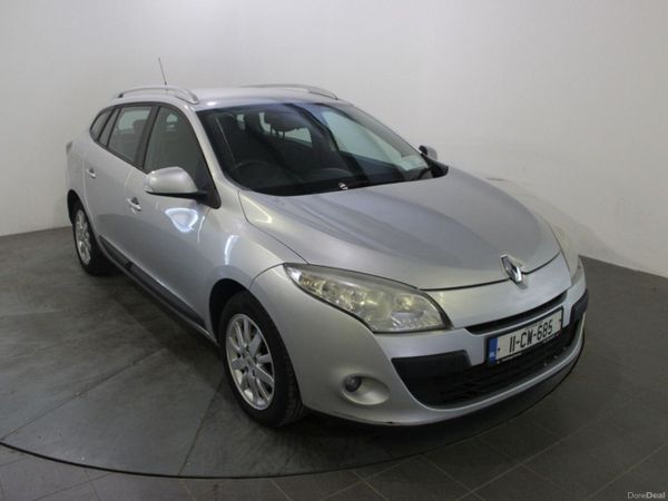 Renault Megane Estate, Diesel, 2011, Silver