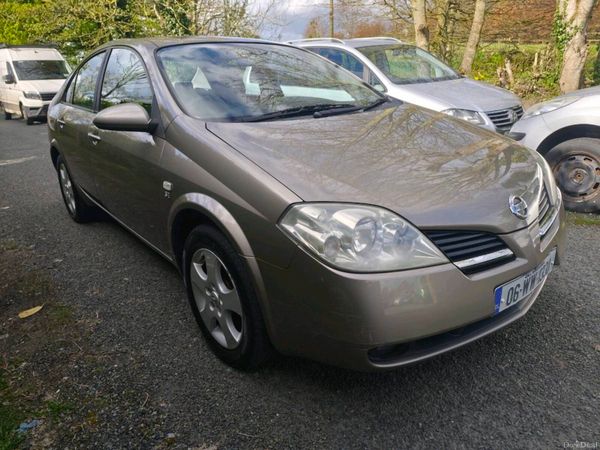 Nissan Primera Saloon, Petrol, 2006, Brown
